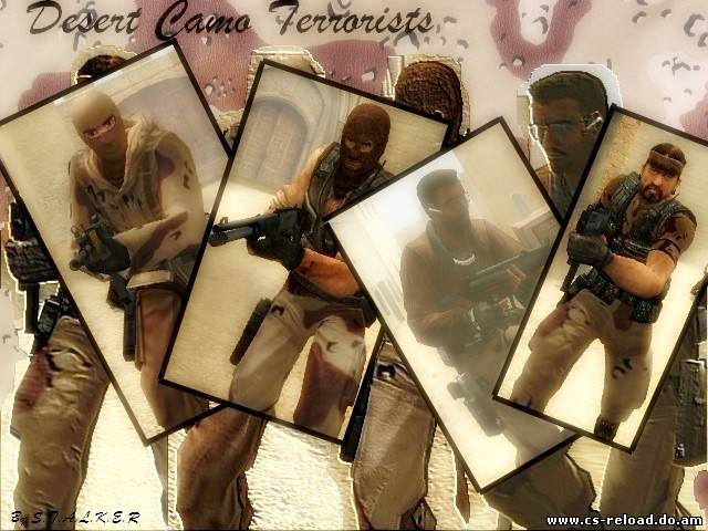 Desert Camo Terrorists (Пак террористов)