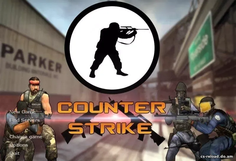 Тема меню «Counter Strike» для CS 1.6